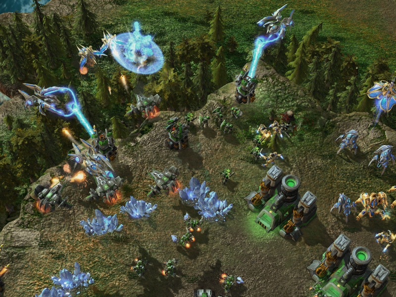 Illustration for article titled We Require More StarCraft II Screen Shots